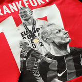 "Sebastian Rode" Collage auf Eintracht Frankfurt Heimtrikot der Saison 2023/24