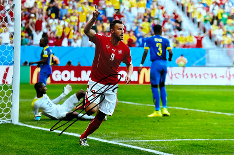 Haris Seferovic<br>Schweiz<br>Original signiertes Foto