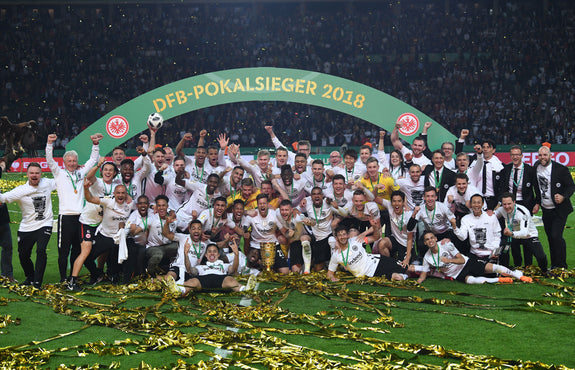 Eintracht Frankfurt <br>DFB Pokalsieger 2018 <br>Original Foto <br>60 x 40 cm