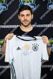 Kevin Volland <br>Original signiertes DFB Trikot 2016 mit Weltmeister Abzeichen