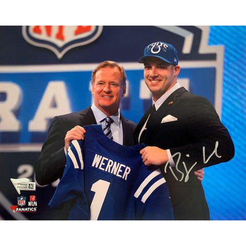 Björn Werner<br>Indianapolis Colts<br>Original signiertes Foto<br>„Draft Day“<br>20 x 25 cm