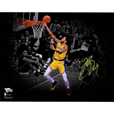 Brandon Ingram <br>Los Angeles Lakers <br>„Spotlight“ <br>Original signiertes Foto <br>28 x 35 cm