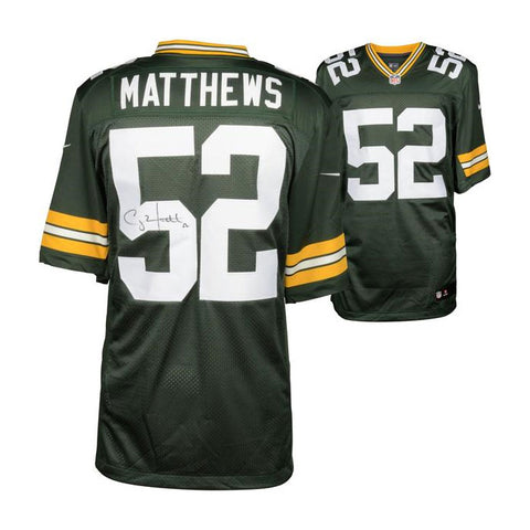 Clay Matthews <br>Green Bay Packers <br>Original handsigniertes Nike Limited Jersey