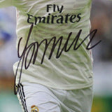 James Rodríguez <br>Real Madrid <br>Original signiertes Foto <br>„Tor gegen Deportivo“ <br>40 x 30 cm