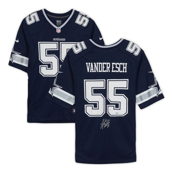 Dallas Cowboys Nike Game Road Jersey - White - Leighton Vander Esch - Mens