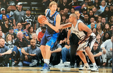 Dirk Nowitzki <br>Dallas Mavericks <br>Original signiertes Foto <br>20 x 30 cm