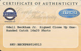 Odell Beckham Jr. <br>New York Giants <br>Original signiertes Foto <br>50 x 40 cm