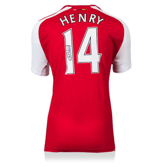 Thierry Henry<br>Arsenal London<br>Original signiertes Trikot